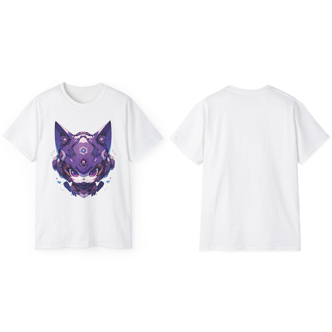 100%纯棉短袖T恤 | Mascot-Cat-016