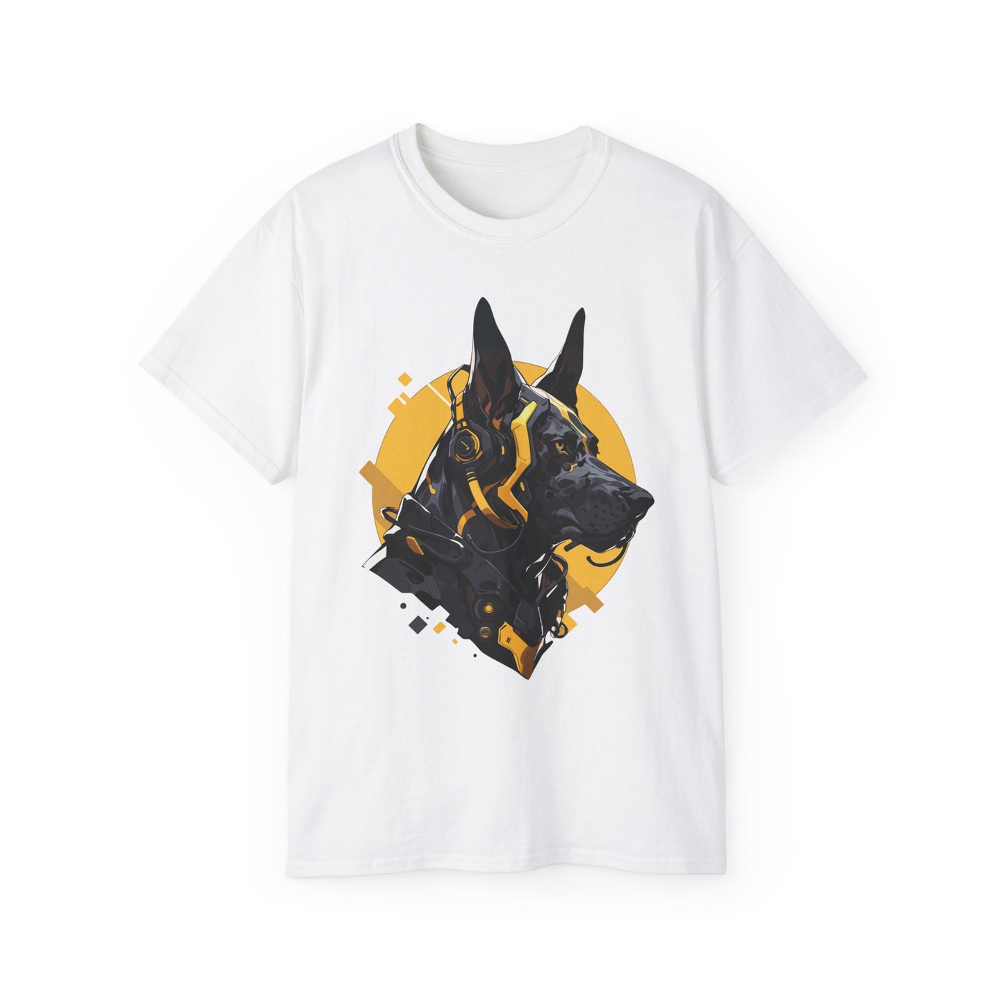 100% Cotton Short Sleeve Tee | Mascot-Dog-003