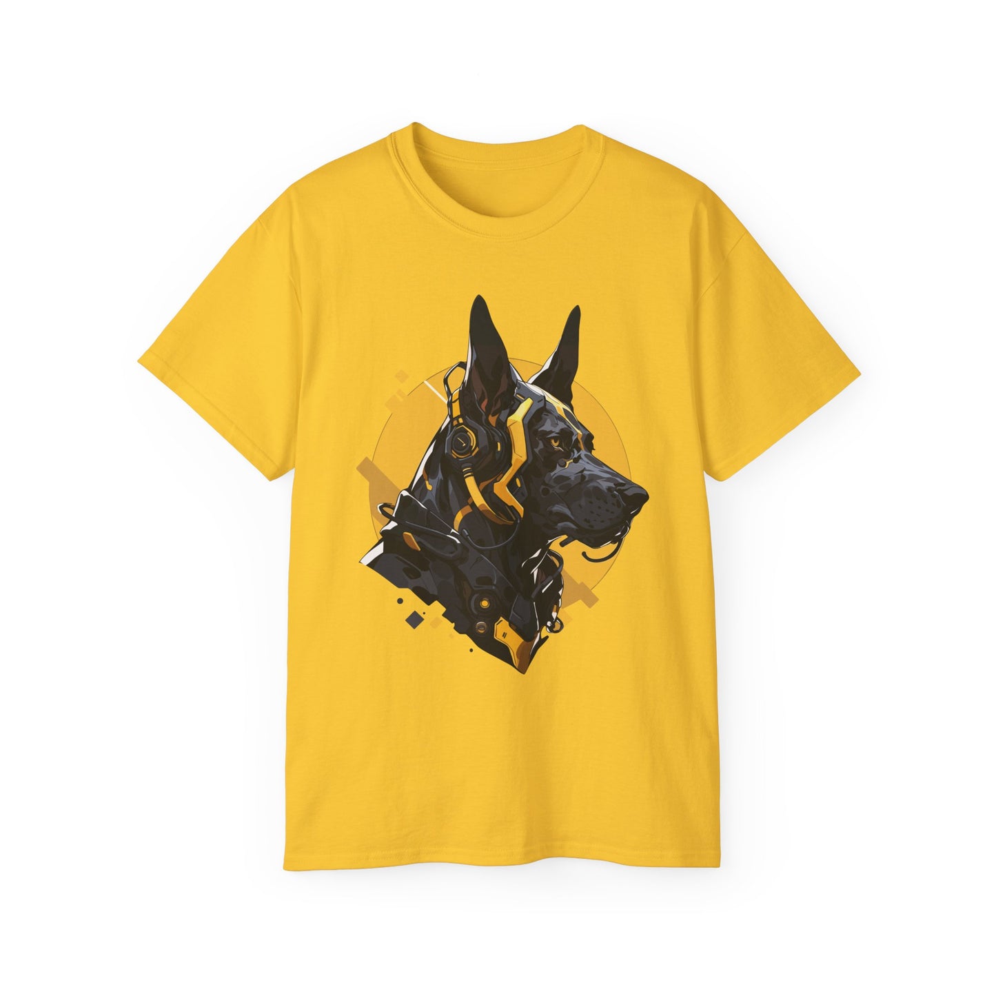 100% Cotton Short Sleeve Tee | Mascot-Dog-003