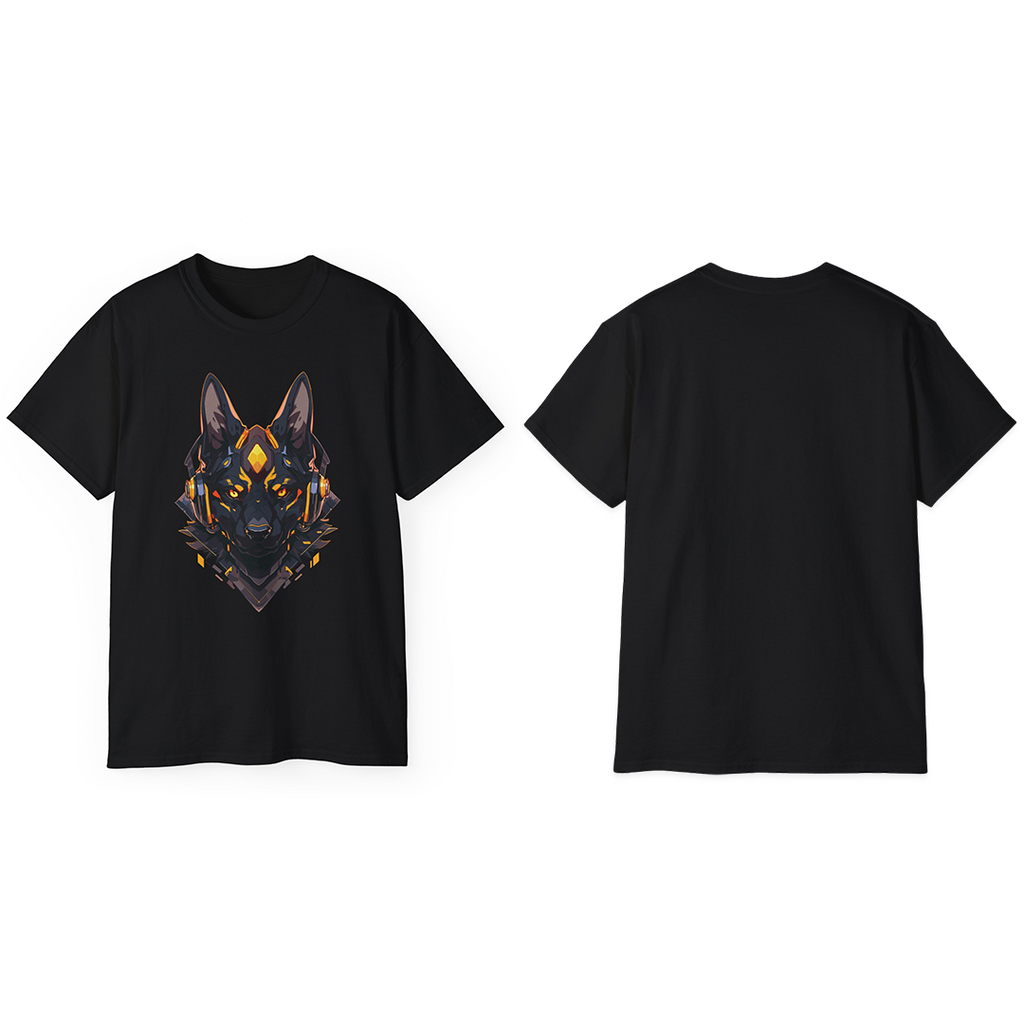 100%纯棉短袖T恤 | Mascot-Dog-004