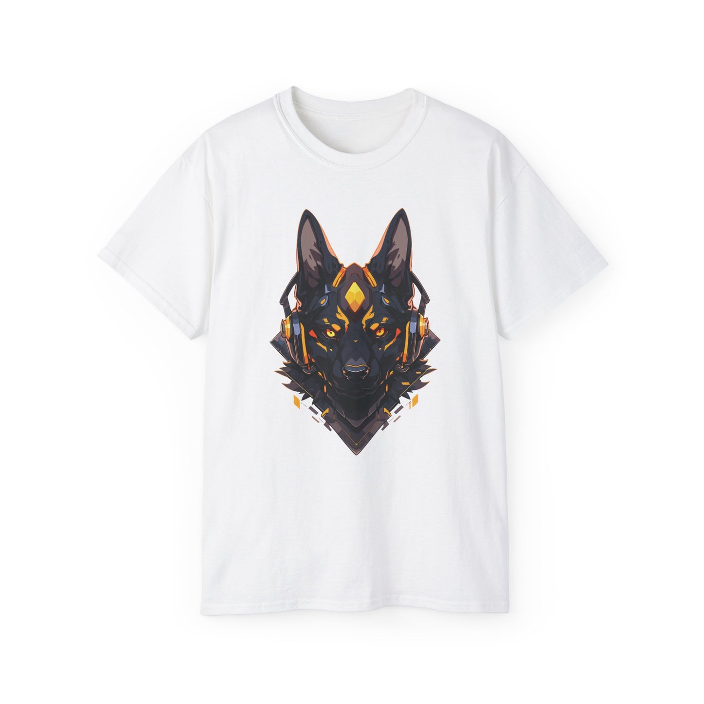 100% Cotton Short Sleeve Tee | Mascot-Dog-004