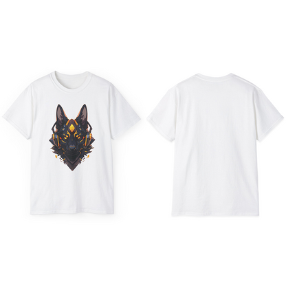 100% Cotton Short Sleeve Tee | Mascot-Dog-004