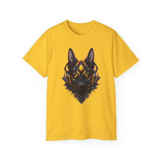 100% Cotton Short Sleeve Tee | Mascot-Dog-004