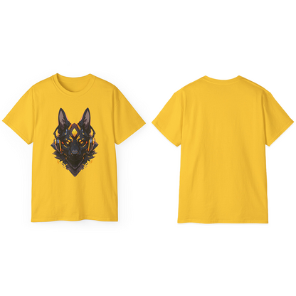 100% Cotton Short Sleeve Tee | Mascot-Dog-004