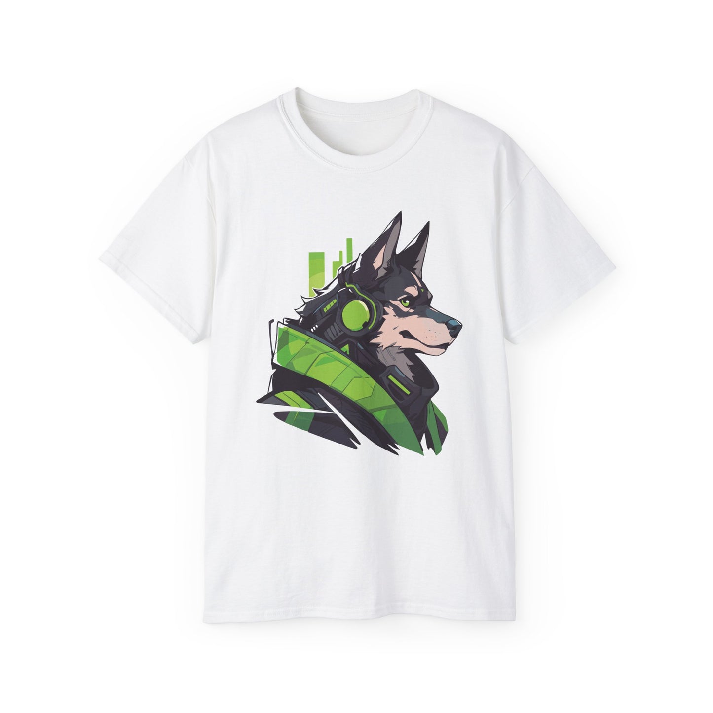 100% Cotton Short Sleeve Tee | Mascot-Dog-005