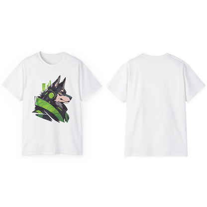 100% Cotton Short Sleeve Tee | Mascot-Dog-005