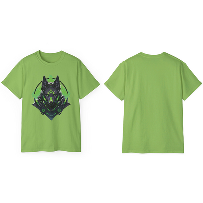 100% Cotton Short Sleeve Tee | Mascot-Dog-006