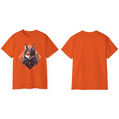 100% Cotton Short Sleeve Tee | Mascot-Dog-007