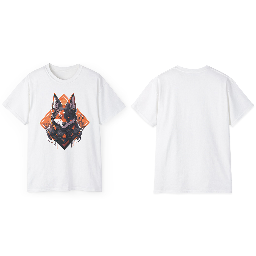 100%纯棉短袖T恤 | Mascot-Dog-007