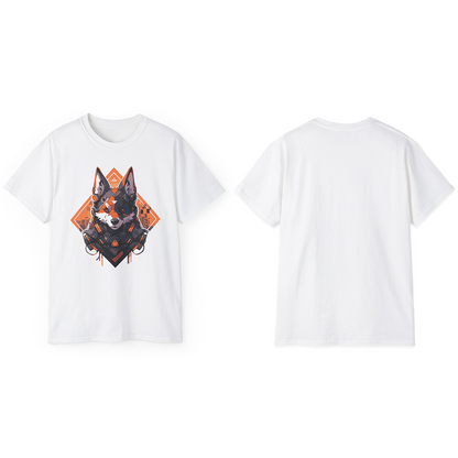 100% Cotton Short Sleeve Tee | Mascot-Dog-007