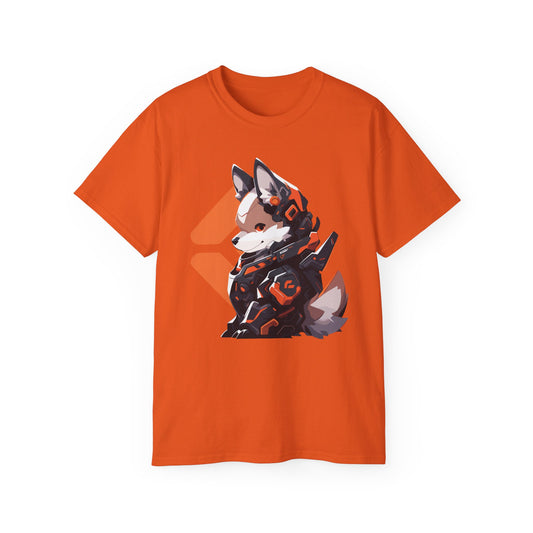 100% Cotton Short Sleeve Tee | Mascot-Dog-008