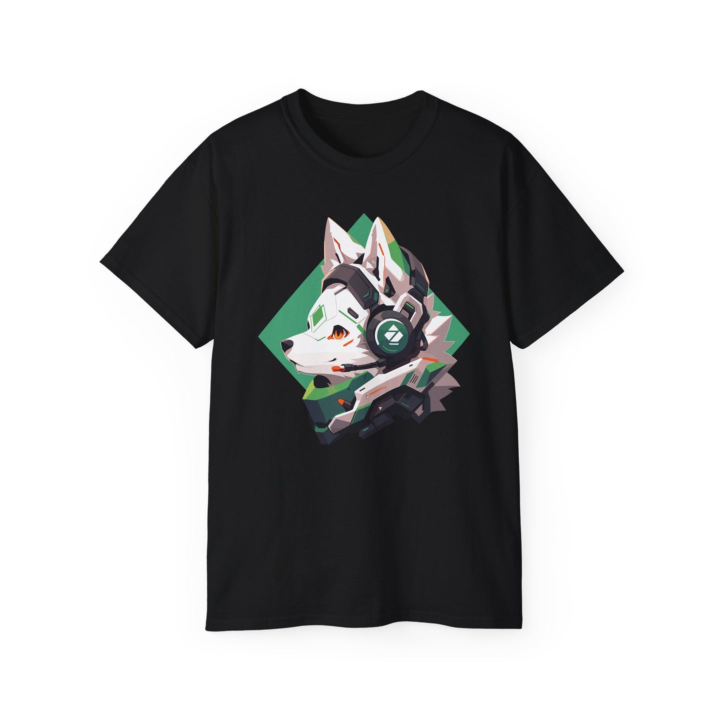 100% Cotton Short Sleeve Tee | Mascot-Dog-011