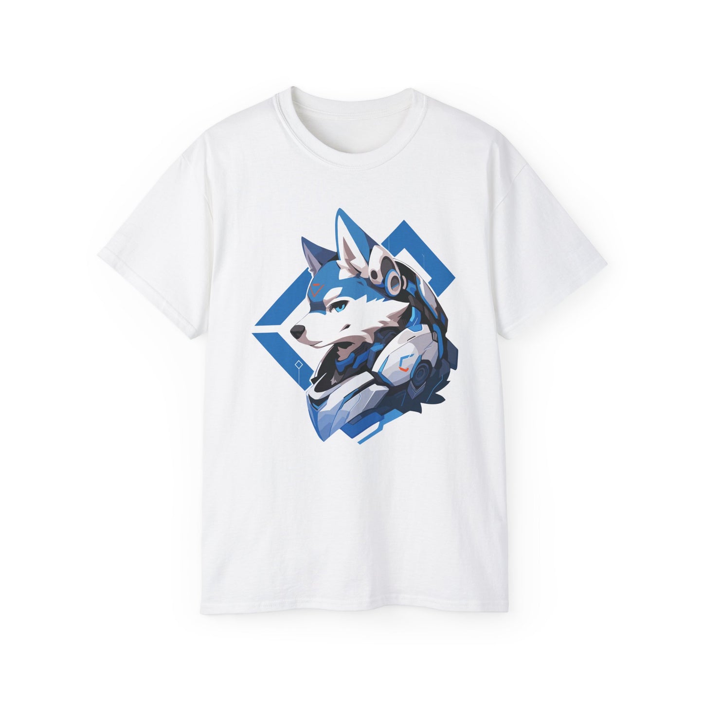 100% Cotton Short Sleeve Tee | Mascot-Dog-013