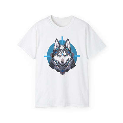 100% Cotton Short Sleeve Tee | Mascot-Dog-014