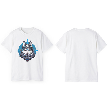 100% Cotton Short Sleeve Tee | Mascot-Dog-014