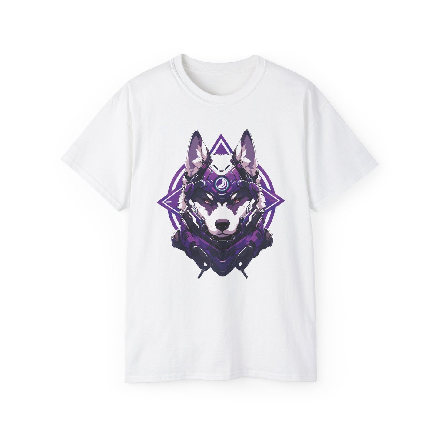 100% Cotton Short Sleeve Tee | Mascot-Dog-016