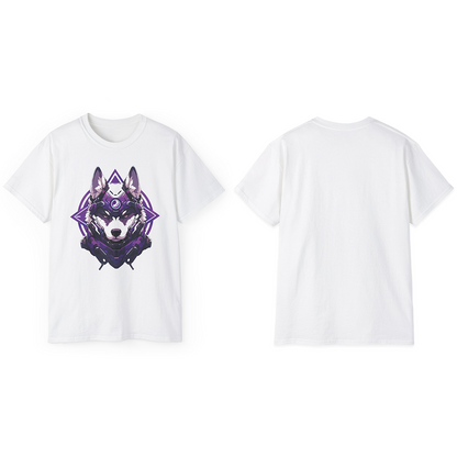 100% Cotton Short Sleeve Tee | Mascot-Dog-016