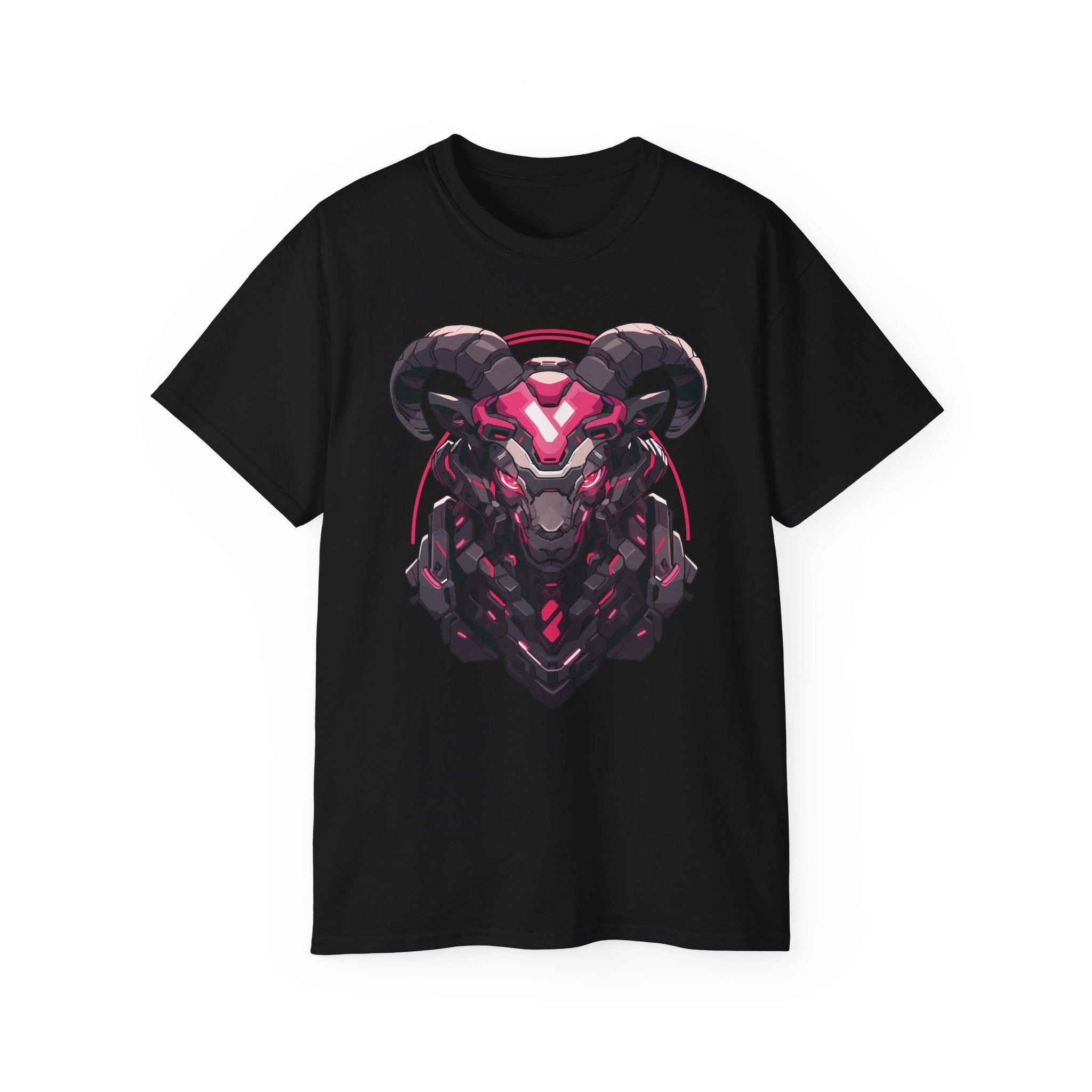 100%纯棉短袖T恤 | Mascot-Goat-001