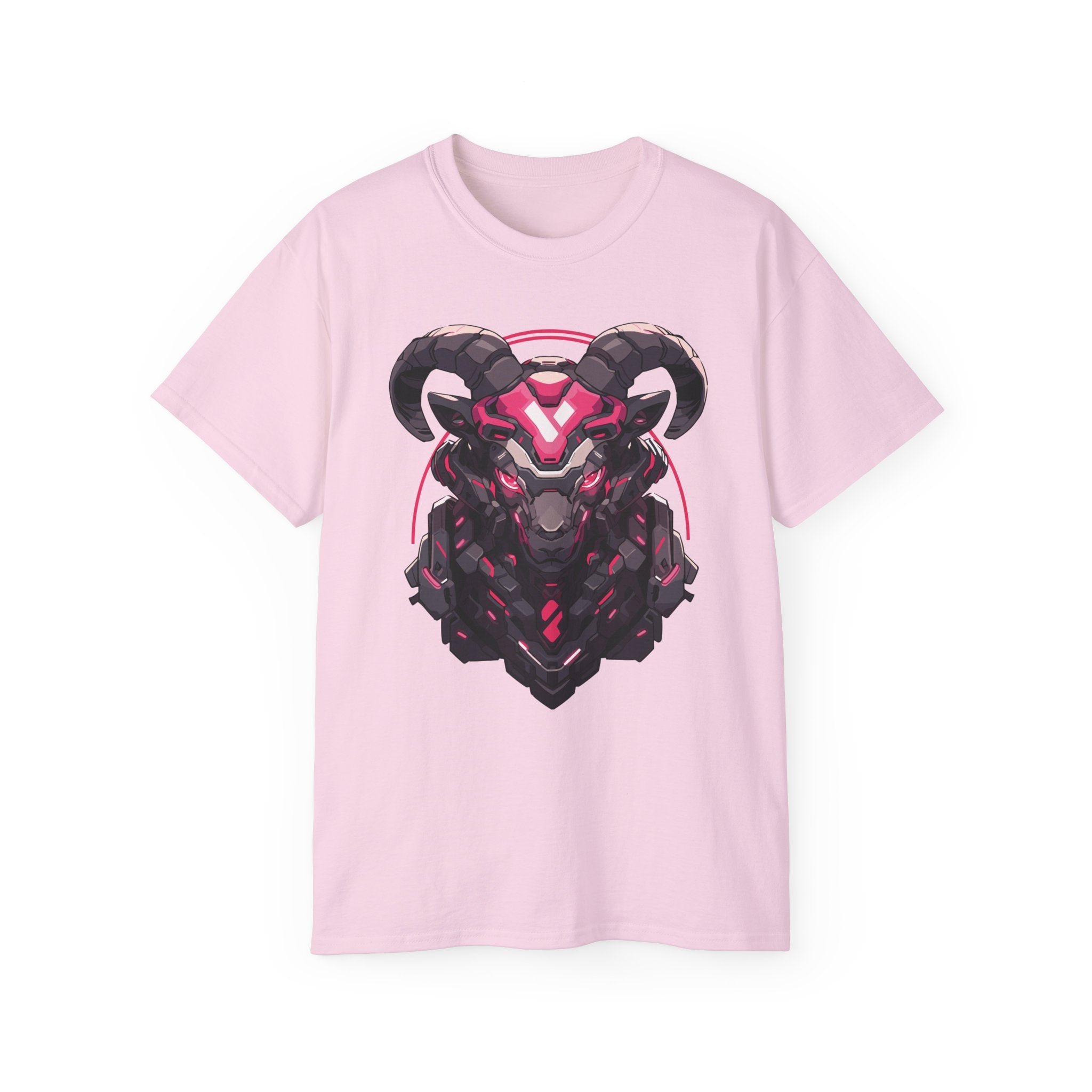 100%纯棉短袖T恤 | Mascot-Goat-001