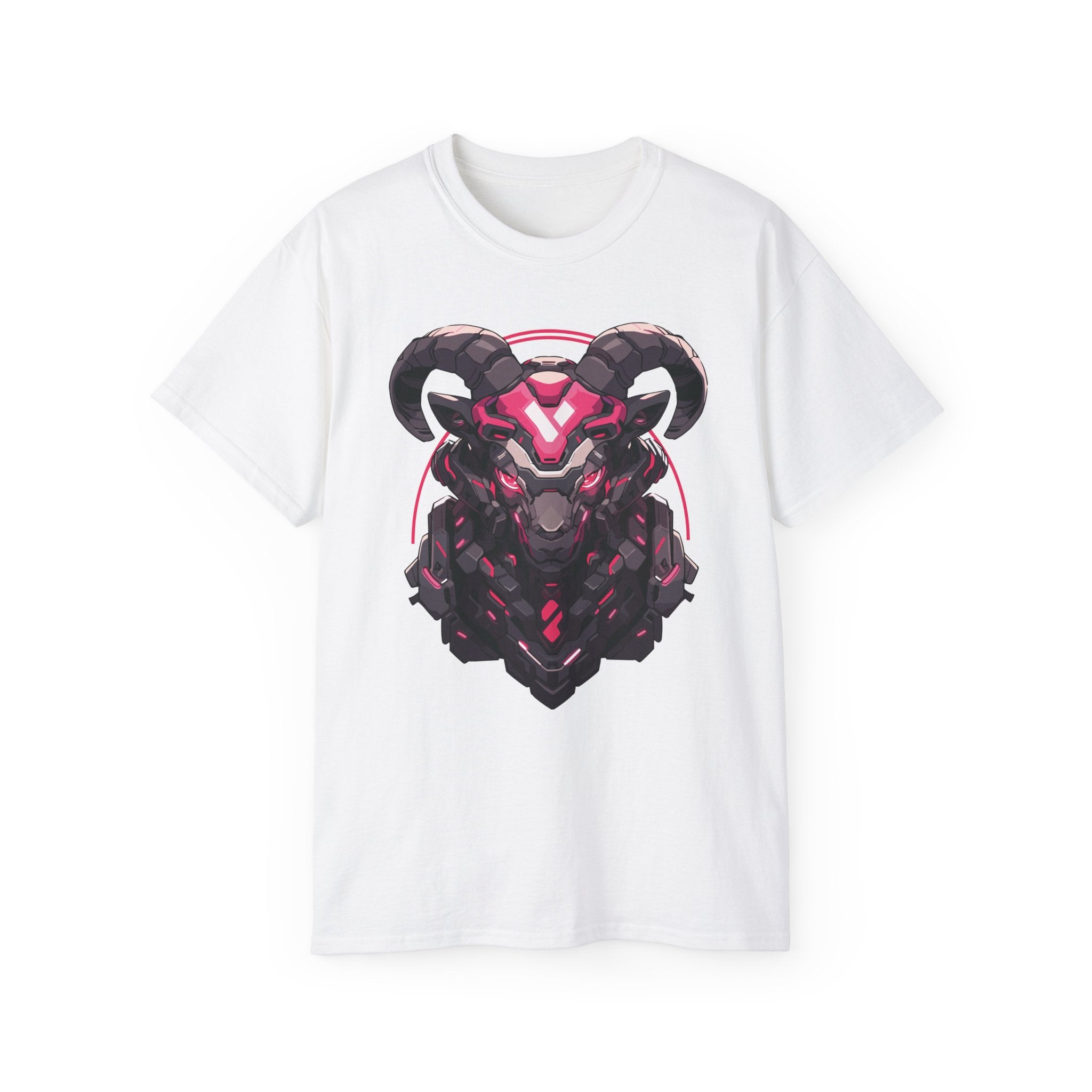 100%纯棉短袖T恤 | Mascot-Goat-001
