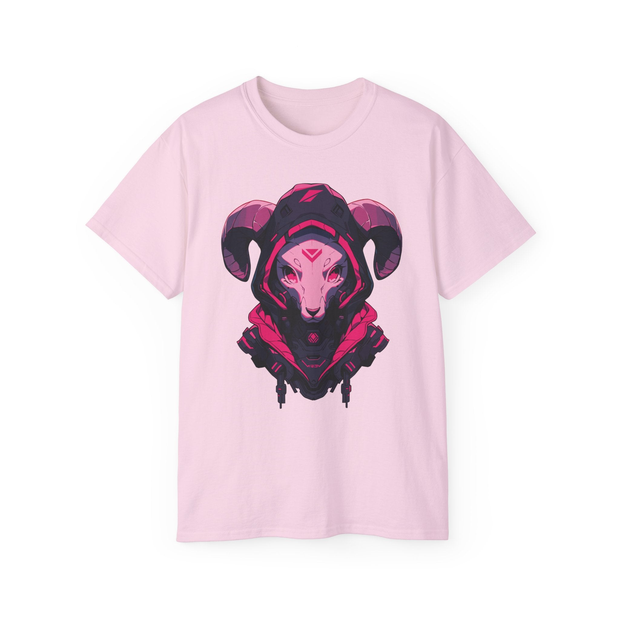 100%纯棉短袖T恤 | Mascot-Goat-002