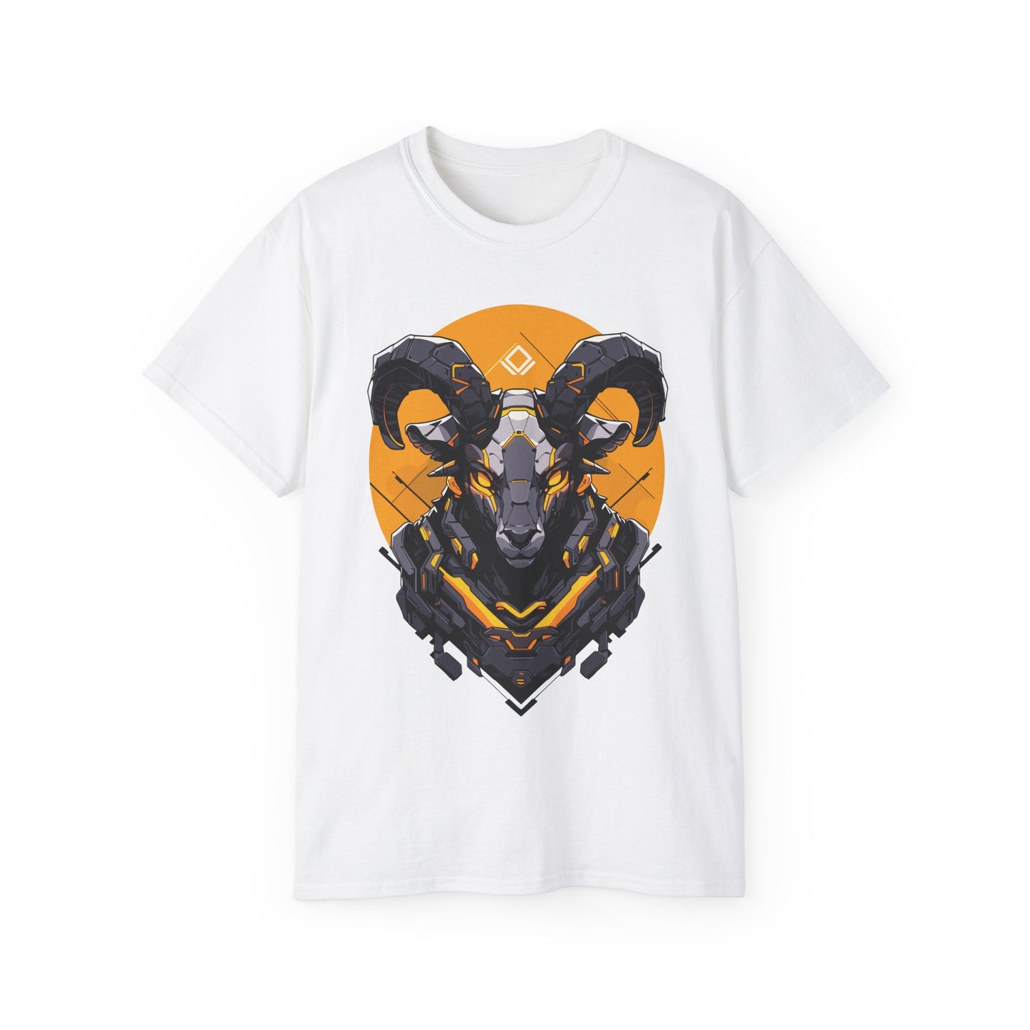 100% Cotton Short Sleeve Tee | Mascot-Goat-003