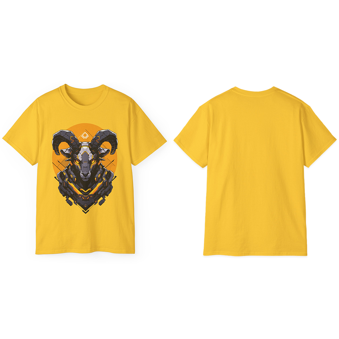 100%纯棉短袖T恤 | Mascot-Goat-003
