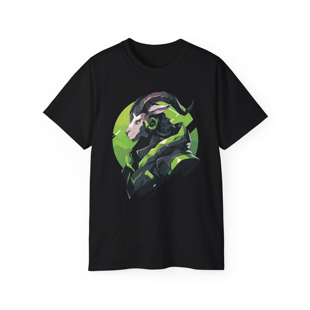 100%纯棉短袖T恤 | Mascot-Goat-005