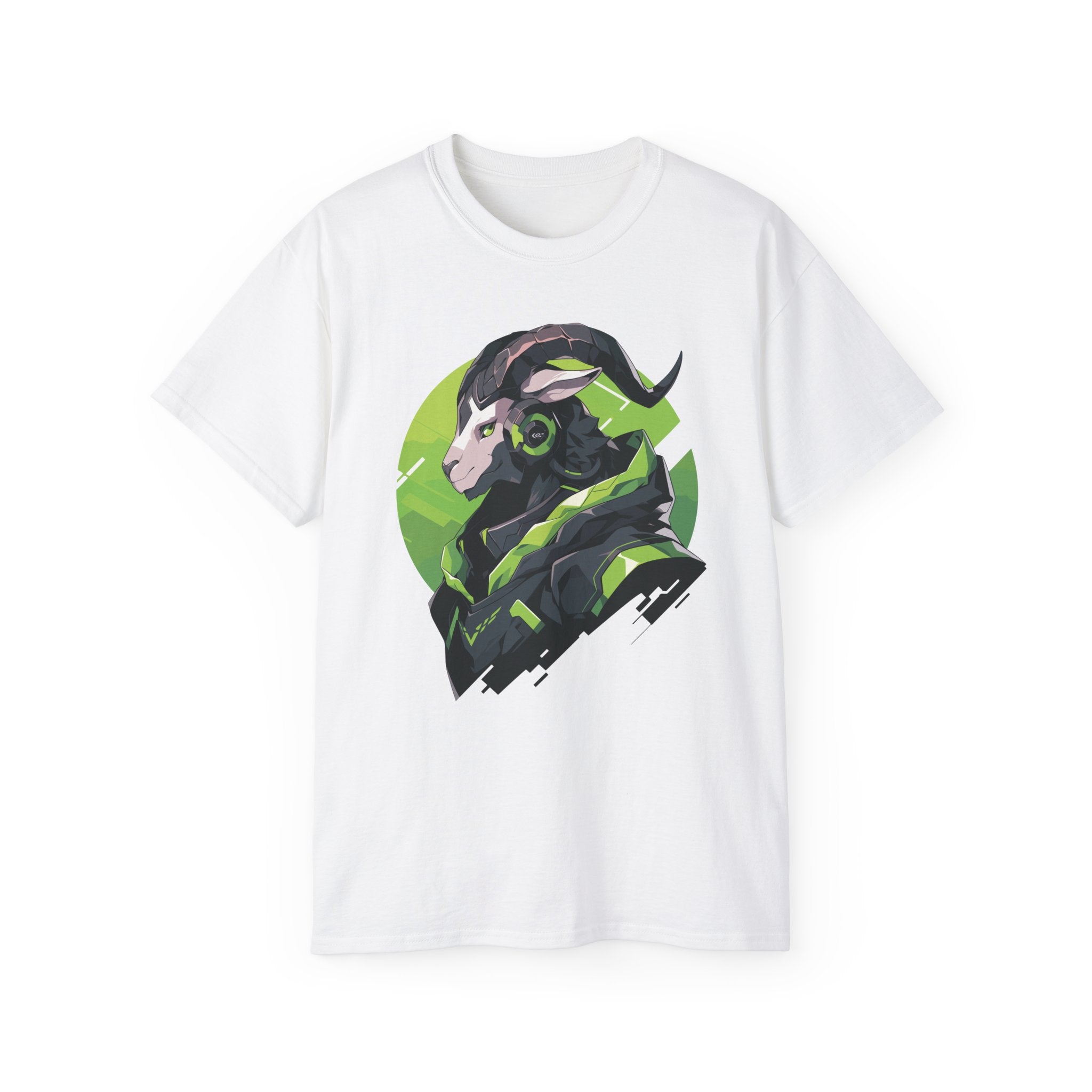 100%纯棉短袖T恤 | Mascot-Goat-005