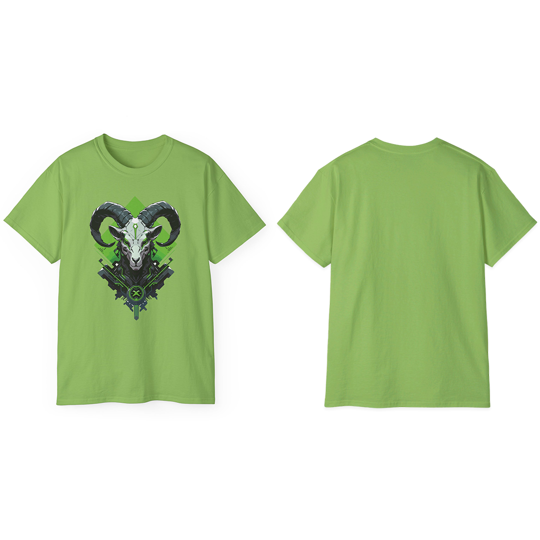100%纯棉短袖T恤 | Mascot-Goat-006