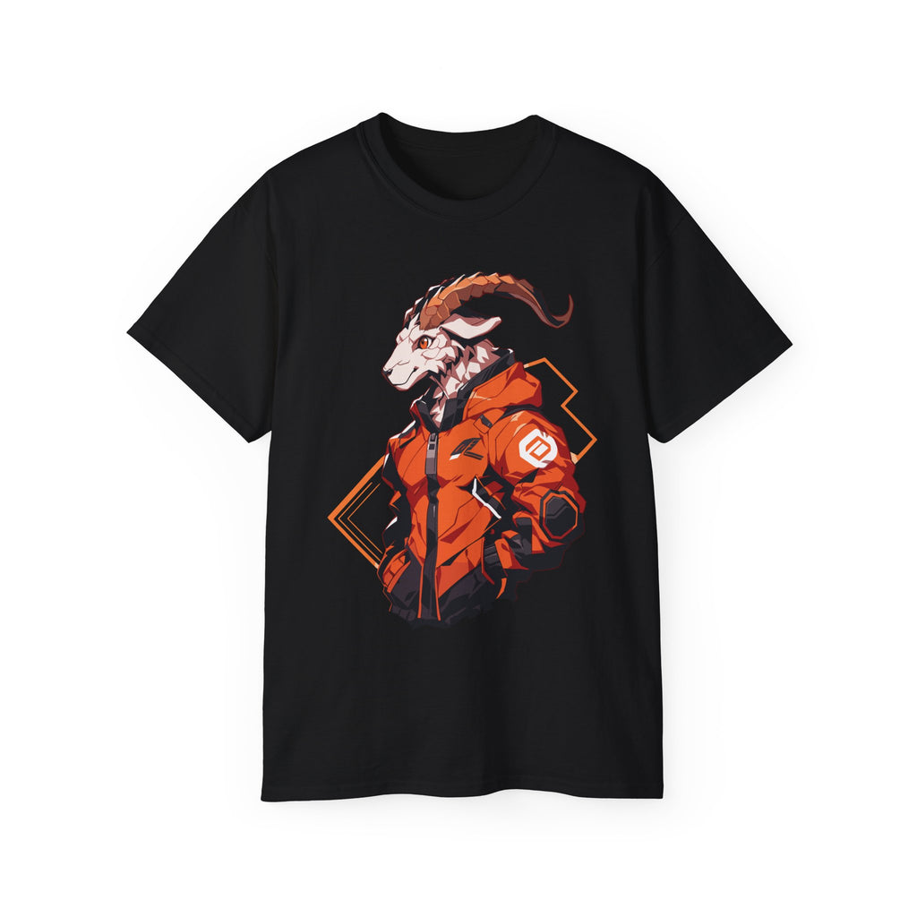 100%纯棉短袖T恤 | Mascot-Goat-007