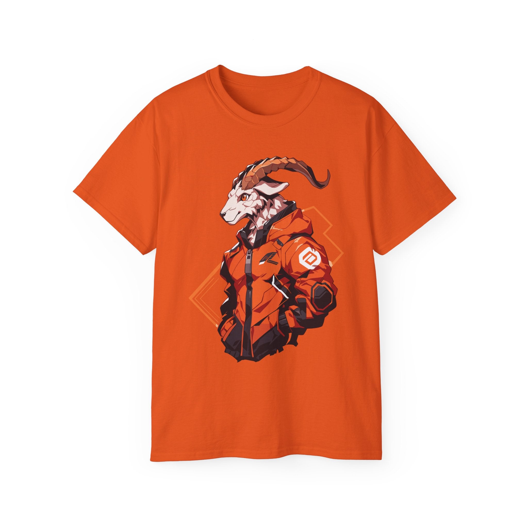 100%纯棉短袖T恤 | Mascot-Goat-007