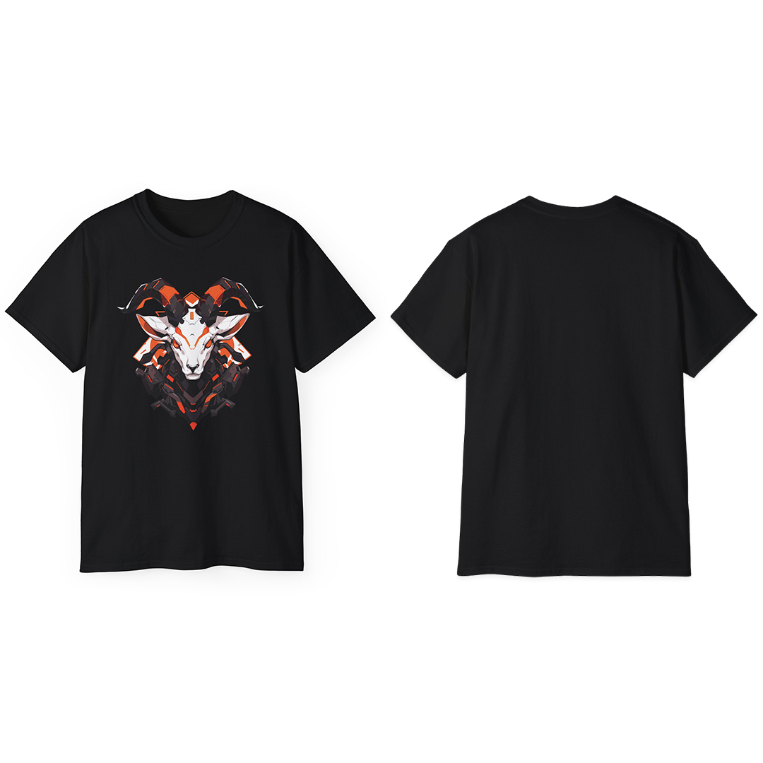 100%纯棉短袖T恤 | Mascot-Goat-008
