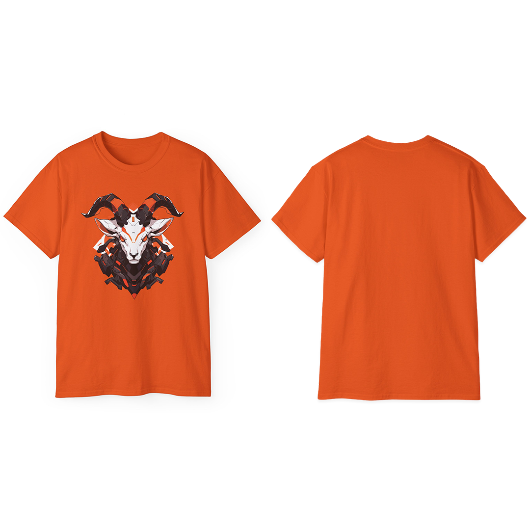 100%纯棉短袖T恤 | Mascot-Goat-008