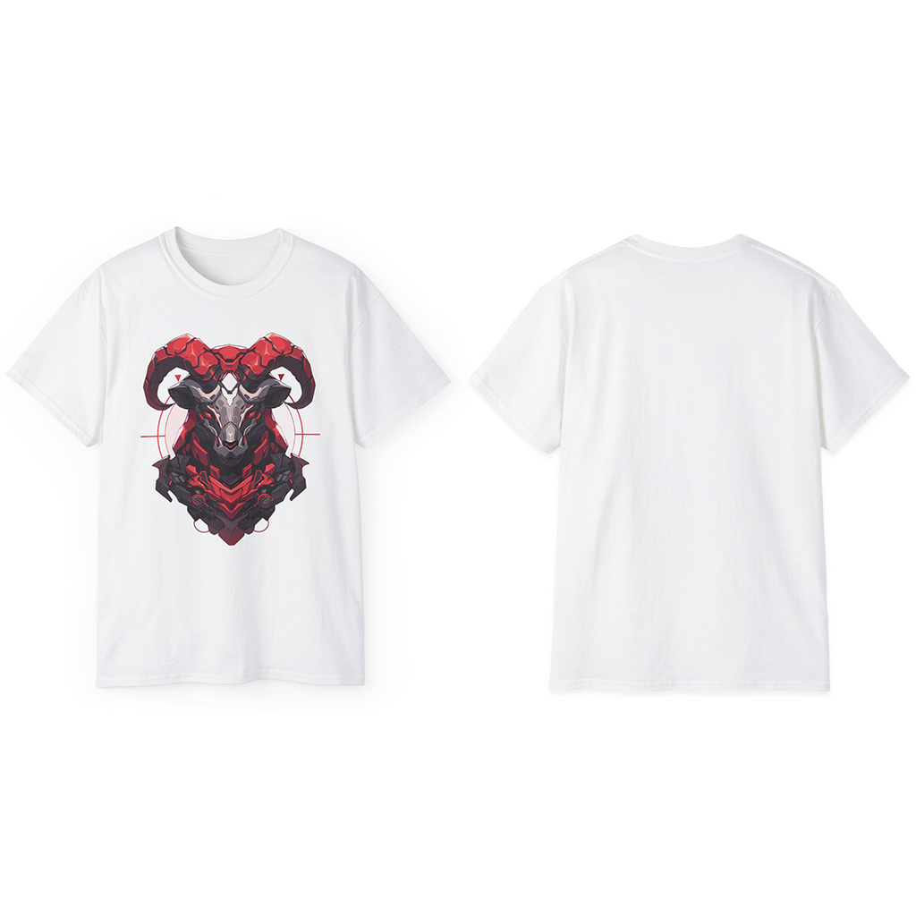 100%纯棉短袖T恤 | Mascot-Goat-009