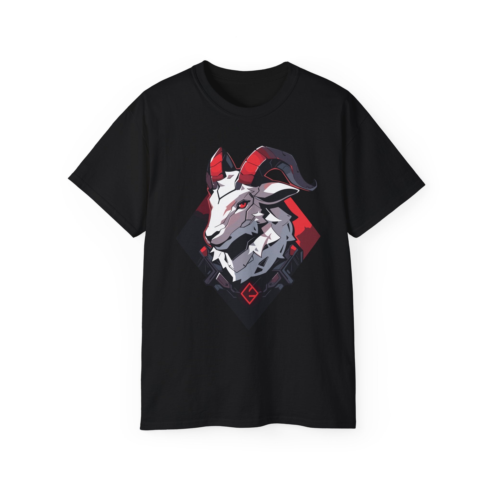 100%纯棉短袖T恤 | Mascot-Goat-010