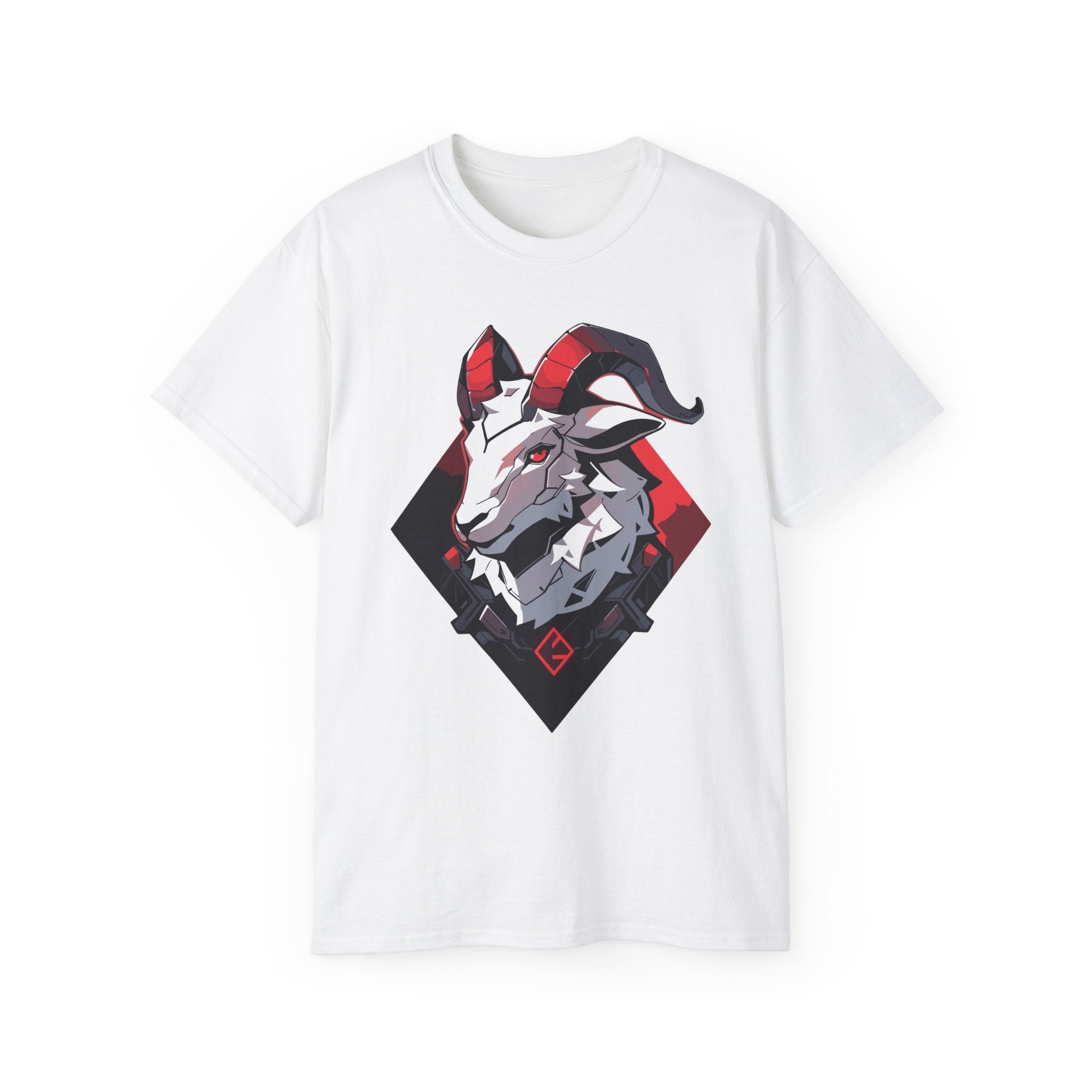 100%纯棉短袖T恤 | Mascot-Goat-010