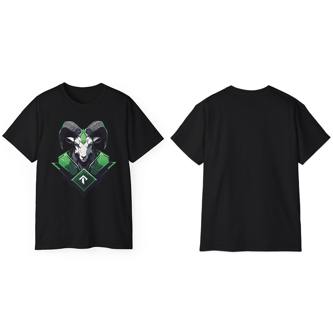 100%纯棉短袖T恤 | Mascot-Goat-011