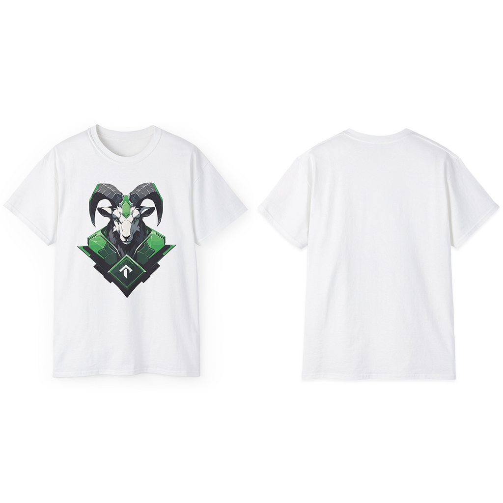 100%纯棉短袖T恤 | Mascot-Goat-011