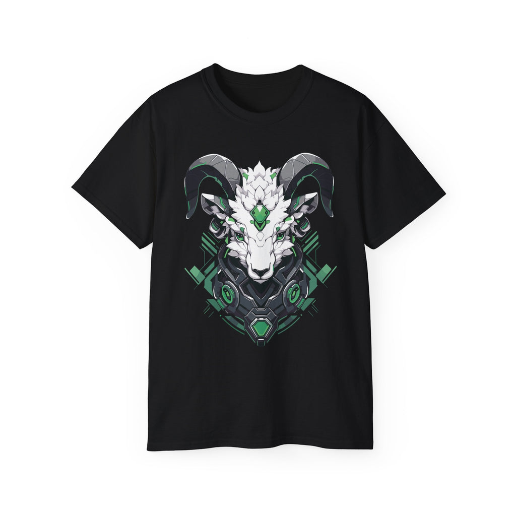 100%纯棉短袖T恤 | Mascot-Goat-012