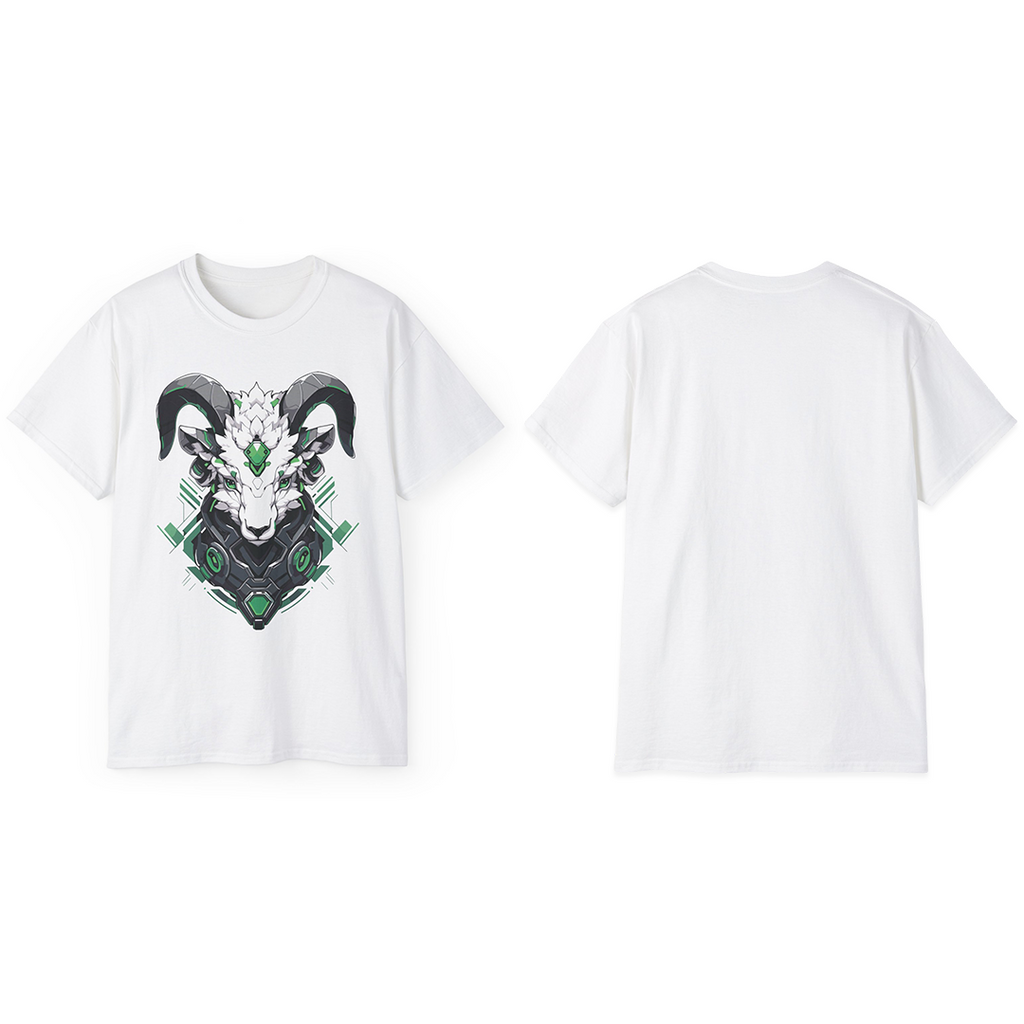 100%纯棉短袖T恤 | Mascot-Goat-012