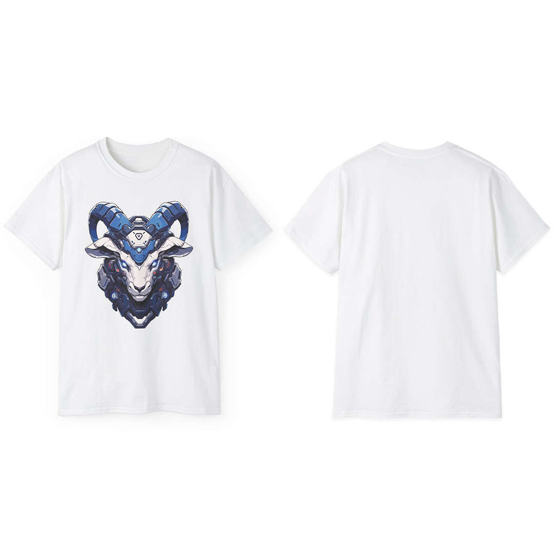 100%纯棉短袖T恤 | Mascot-Goat-013