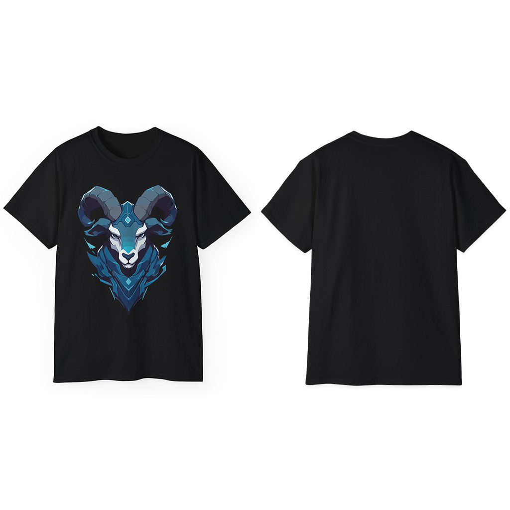 100%纯棉短袖T恤 | Mascot-Goat-014