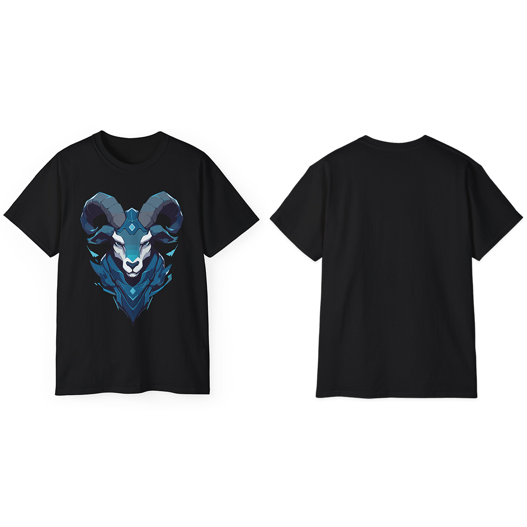 100%纯棉短袖T恤 | Mascot-Goat-014