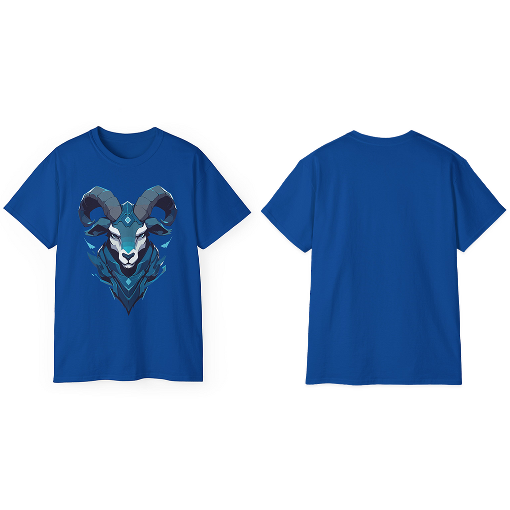100%纯棉短袖T恤 | Mascot-Goat-014