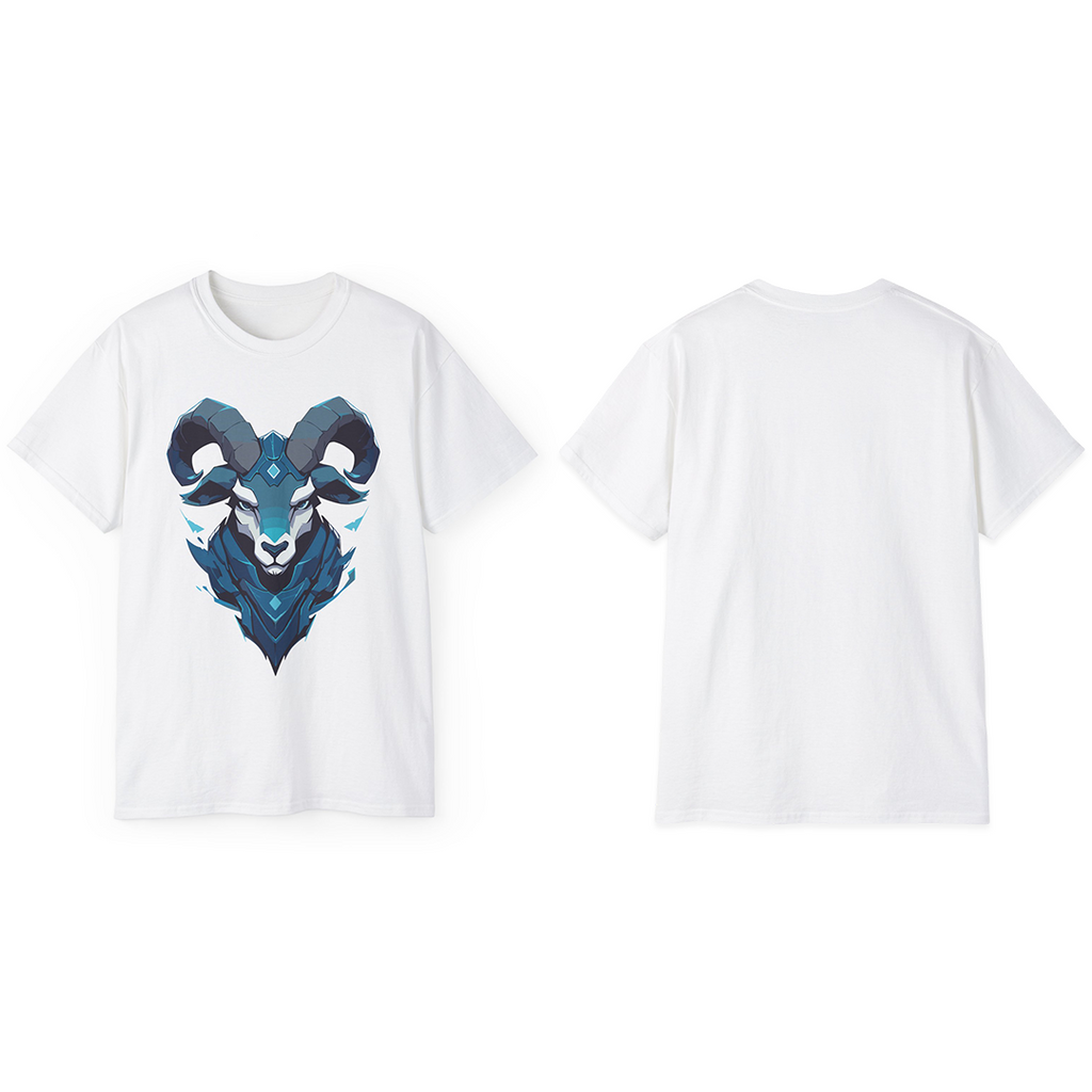 100%纯棉短袖T恤 | Mascot-Goat-014