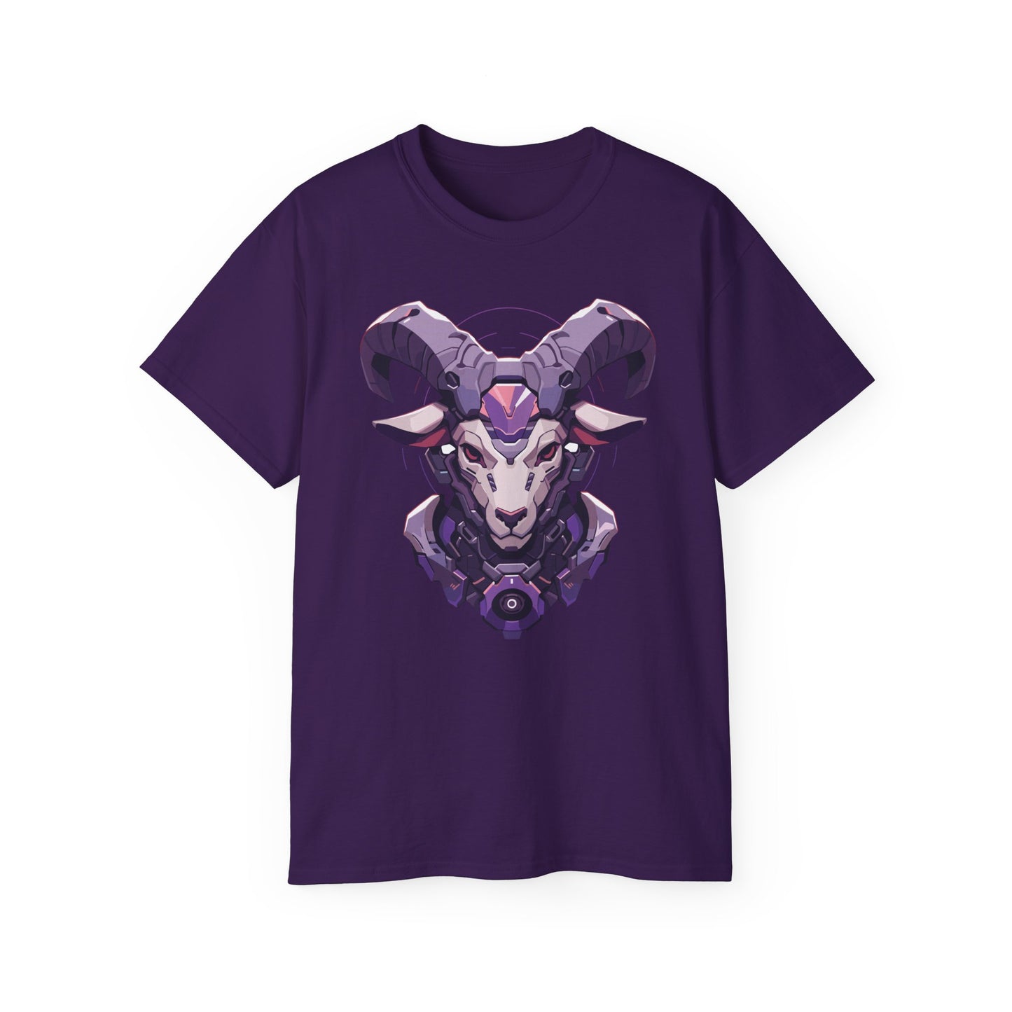 100% Cotton Short Sleeve Tee | Mascot-Goat-015