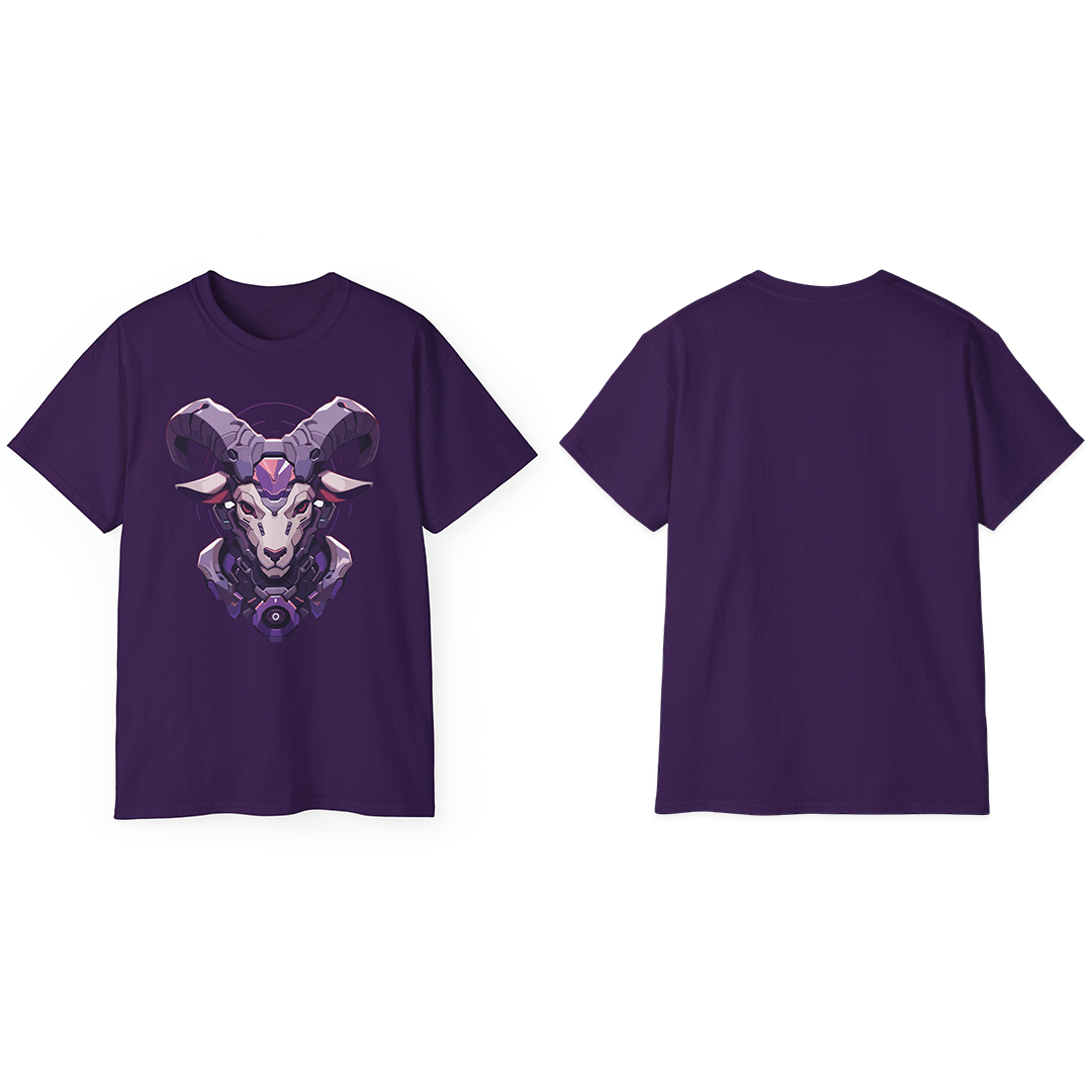 100%纯棉短袖T恤 | Mascot-Goat-015