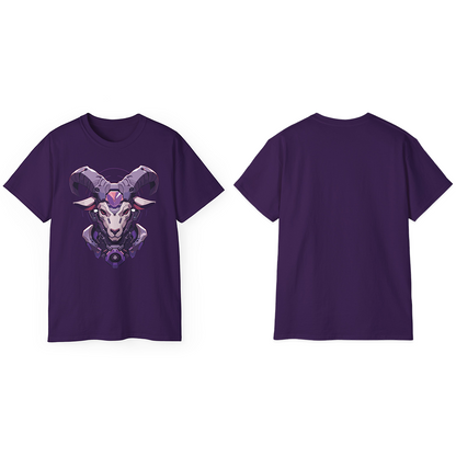 100% Cotton Short Sleeve Tee | Mascot-Goat-015