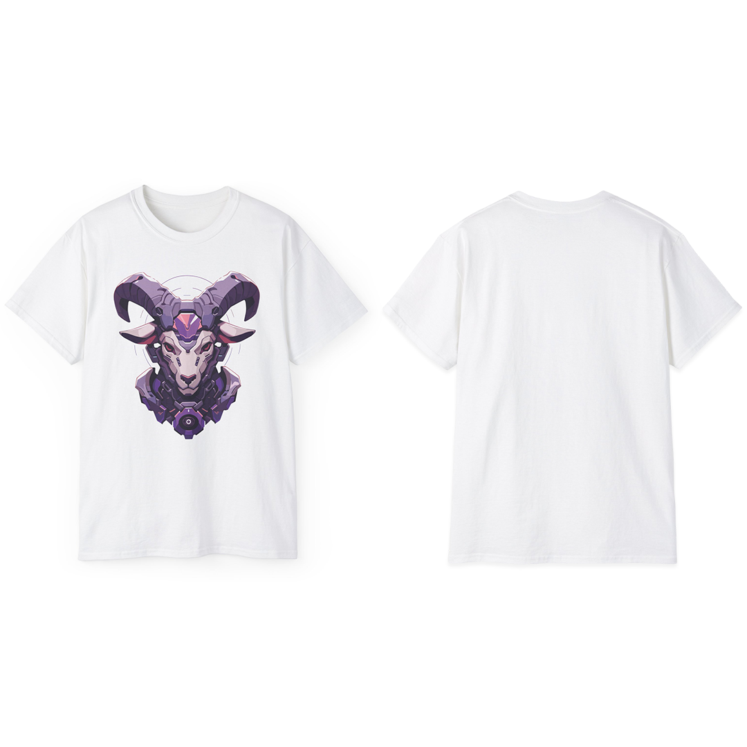 100%纯棉短袖T恤 | Mascot-Goat-015